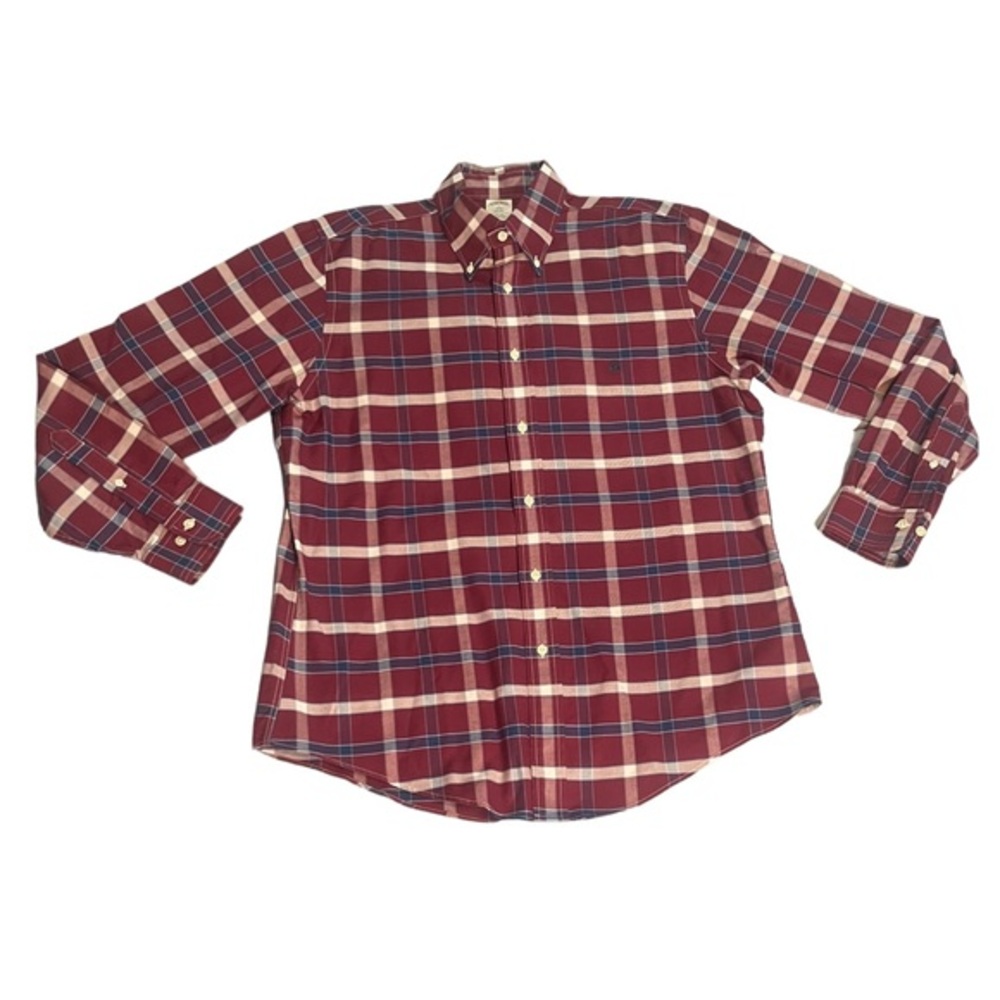 Brooks Brothers 1818 Button up Size Large All Supima Cotton